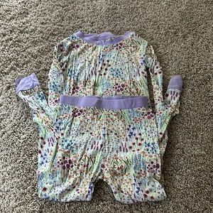 Little Sleepies Floral Print. Size 4T.